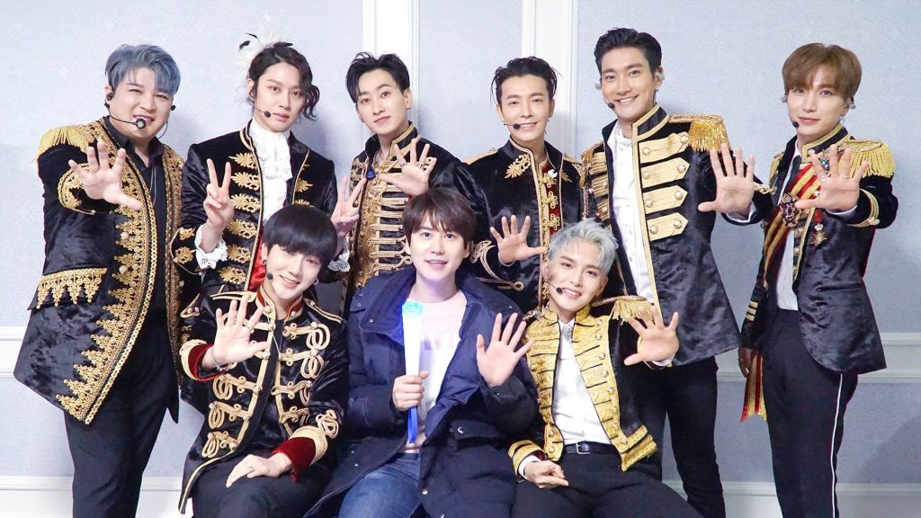 Super Junior là một trong các nhóm nhạc thần tượng 